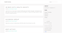 Desktop Screenshot of healthanxiety.healthblogs.org