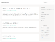 Tablet Screenshot of healthanxiety.healthblogs.org