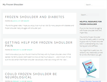 Tablet Screenshot of myfrozenshoulder.healthblogs.org